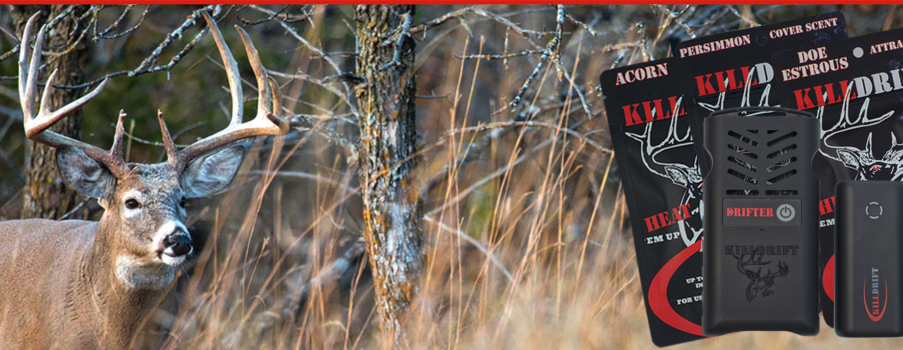 Killdrift Outdoors | Heated deer attractants and cover scent pads